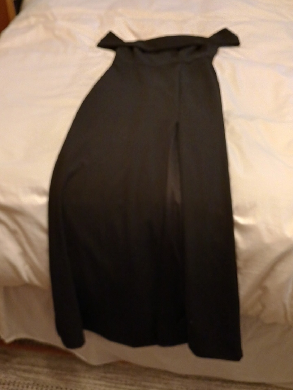 Lulus Off-Shoulder Black Women’s Dress - Picture 4 of 5